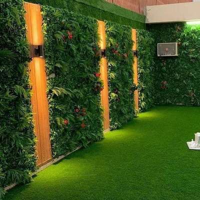 vertical garden walls with ready made flowers and grass. 
All interior and exterior is available here. 
 #Interior  #exterior  #sweet_home  #walls  #grass  #ready