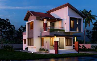 #exteriordesigns #exterior_Work #nightrendering