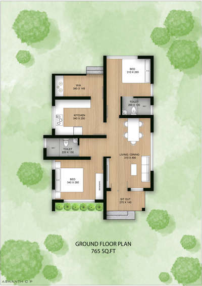 Budget Floor plan...
#bugethomes  #KeralaStyleHouse  #keralahomeplans  #FloorPlansrendering  #FloorPlans  #below750sqft  #FloorPlans  #houseplan  #SmallHomePlans  #2DPlans