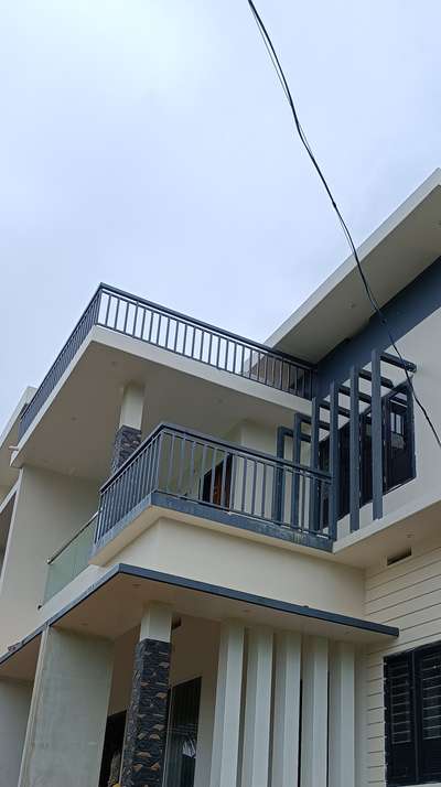 balcony  works
steel and ms works with glass  # glass works  #StainlessSteelBalconyRailing  #StaircaseHandRail
