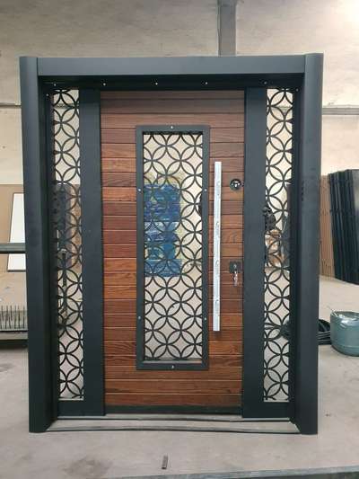 new design Steel door #Steeldoor  #DoubleDoor  #gatekraft