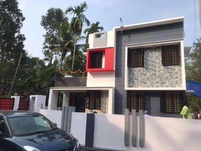 Completed Residential project
Location : Nedumangad
Lsgd : Nedumangad municipality
Total area : 1200sft
plot area : 5cents
Gf - open sitout,living,dining,2 Bed[Attached],Kitchen,Work area
FF - Upper living,1Bed [Attached]
For Design|Consulting|Construction
call/watsapp : 9745745534