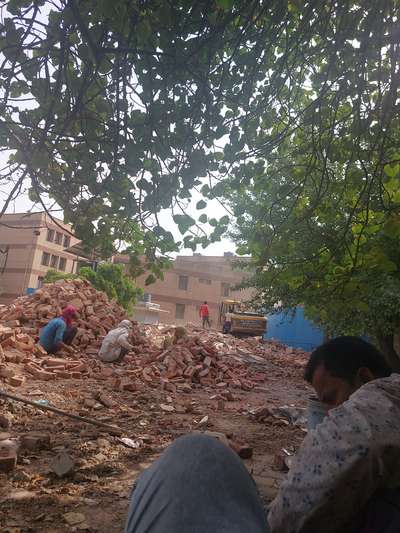 Demolition of SDMC school