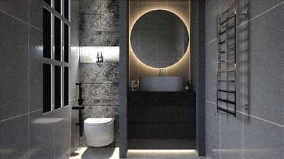 #Washroomideas  #InteriorDesigner #TexturePainting #nightrender #architecturedesigns