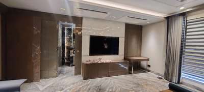 TV unit penal with stone