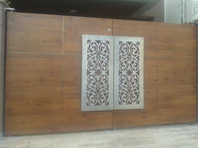 STAINLESS STEEL & HPL DOOR