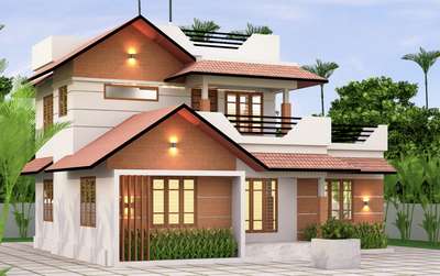 Praposed design for Mr Unnikrishnan and family 
@ SN puram , Kodugallur 
1596 sq feet 
3 Bed with attended toilet 
Living , Dining, work area, Kitchen, Common toilet, Sit out, balcony 
Traditional Mondal Design 
 #KeralaStyleHouse 
 #TraditionalHouse 
 #SmallHouse 
 #50LakhHouse 
 #ClosedKitchen 
 #Thrissur 
 #ernakulam😍 
 #traditionalmuralpaintings 
 #toilet 
 #SlopingRoofHouse 
 #TexturePainting 
 #keralaarchitectures 
 #keralastyle 
 #ContemporaryHouse 
 #HIGH_BACK_CHAIR 
 #3BHKHouse 
 #architecturedesigns 
 #Architect 
 #artechdesign