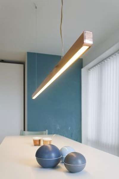 hanging wood light