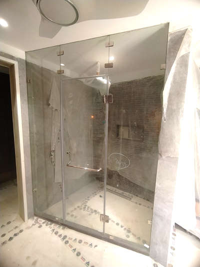 #Toughened_Glass  steam shower cabin... #