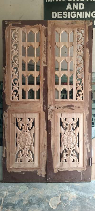 A old door convert into a brandnew cnc carving door 🚪 🚪  🚪
 #cncwoodcarving