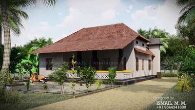 #exteriors  #tharavadu  #oldarchitecture  #rooftiles  #InteriorDesigner  #exteriordesigns  #architecturedesigns  #LandscapeDesign  #Naalukett