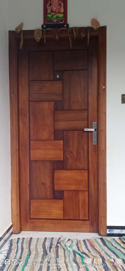 #FrontDoor teak