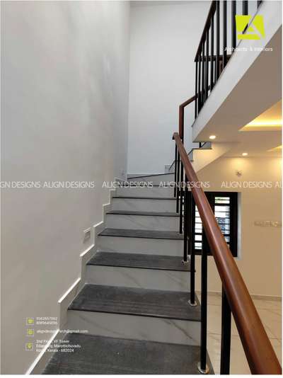 Completed Stair & Handrails
ALIGN DESIGNS 
Architects & Interiors
2nd floor,VF Tower
Edapally,Marottichuvadu
Kochi, Kerala - 682024
Phone: 9562657062