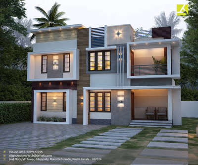 3BHK
1333 Sq. f
ALIGN DESIGNS 
Architects & Interiors
2nd floor,VF Tower
Edapally,Marottichuvadu
Kochi, Kerala - 682024
Phone: 9562657062
