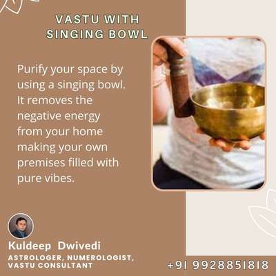 VASTU WITH SINGING BOWL

Purify your space by using a singing bowl. It removes the negative energy from your home making your own premises filled with pure vibes.
.
.
#vastushastraexpert_kuldeepdwivedi #astrologer_in_udaipur #vastuclasses #VastuforBedroom #astrokuldeep #vastuforhome