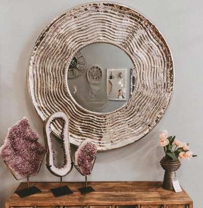 Big metal wall mirror. size - 48 inch. 
 #WallDecors #HomeDecor #wallmirrors #wallmirror