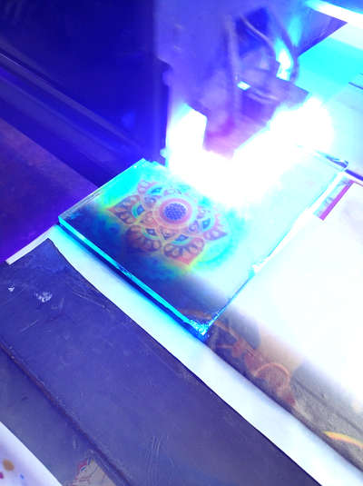 Digital printing on the Glass.