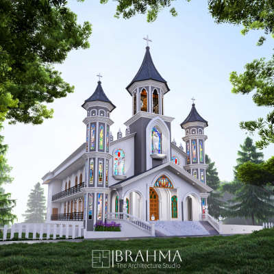 Project Designed for Kanjar, Idukki  
#church3d #churchkerala #church #keralastyle #keralaplanners #HouseConstruction #keralahomeplans #Architect #architecturedesigns