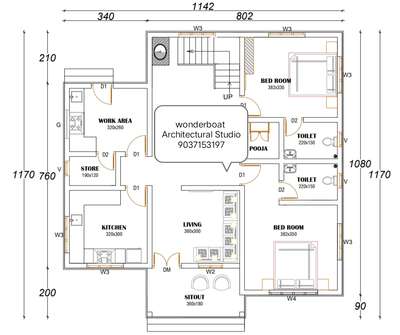 1300 Sqft plan😍😍completed project😍
.
.
 #small_homeplans #HomeDecor #NorthFacingPlan #SmallHomePlans #2D_plan  #homeandinterior #HouseConstruction