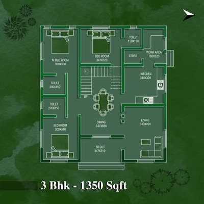 1350 Sqft - 3 Bhk

#3BHK #FloorPlans #3BHKPlans #floorplan #KeralaStyleHouse #keralastyle #2DPlans #6centPlot #EastFacingPlan #budjecthomes #budjecthome #kerala  #plan #contemporary