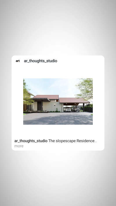 The slopescape Residence 

#SlopeSiteDesign #ContourSiteArchitecture #HillsideHomeDesign #ModernSlopeHouse #ContouredLiving #ArchitectureOnSlopes #TerrainResponsiveDesign #SlopedLandSolutions #SiteSpecificArchitecture #DesignWithTheLand