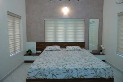 Cot with side table