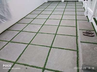 #interior paving with shahbad stone