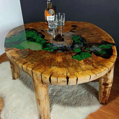 custom epoxy coffee table 
in Trivandrum
contact 7356701977