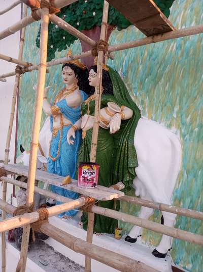 radha kirshan murti paint complid