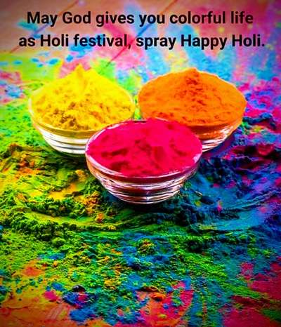 Happy Holi
#festivalofcolours #festivalofjoy