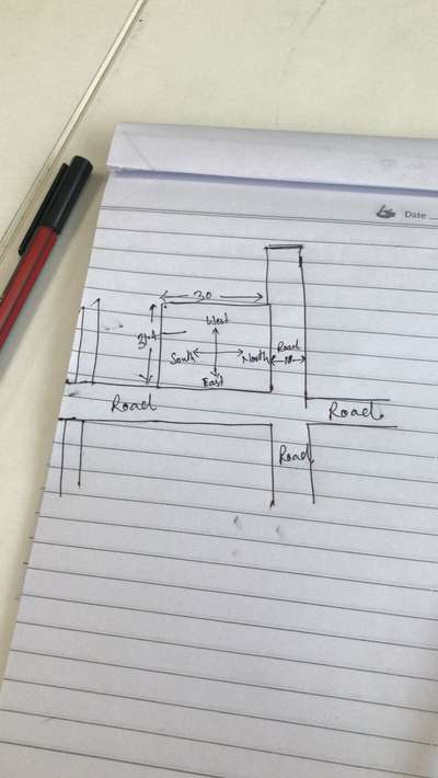 I need map of 31( North facing)*30(East facing)
and what costing will be come