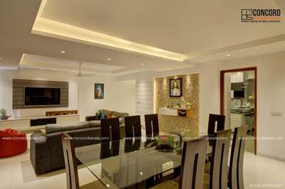 "Savor moments of togetherness in Mr. Aaron Xavier's exquisite dining room in Cochin. 🍽️✨ Crafted with elegance on a 19 Lakhs budget, this space invites you to dine in style across 2200 Sq.Ft. #DiningRoomElegance #ElegantInteriors #CochinHomes #Throwback2018"