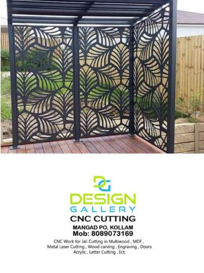 For your interior and exterior needs... CNC Cutting at Kollam 8086070165