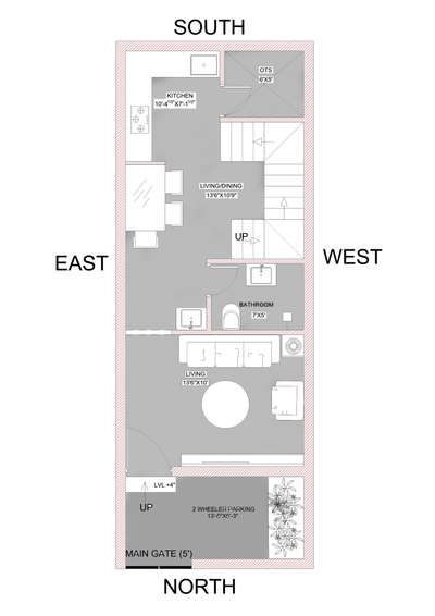 floor plan 15x40 according to vastu!
#FloorPlans #21x40houseplan #15x45 #NorthFacingPlan #EastFacingPlan #WestFacingPlan 
#vastufloorplan