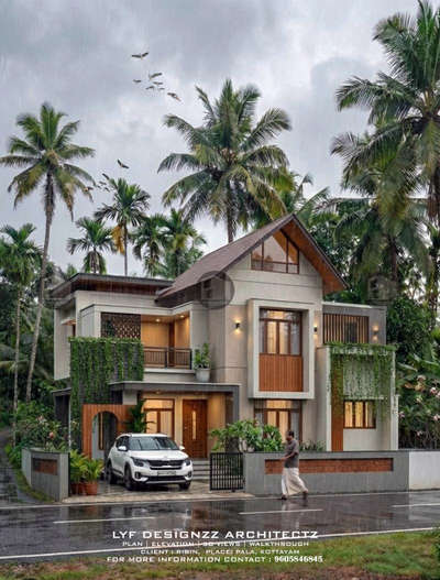 Tropical style type residence...
Exterior design work of residence 
.
.
Type: residential 
Client: Ribin Varghese 
Place: Kottayam
Area: 1680sqft
.
.
#homedesign #homedecor #interiordesign #design #home #interior #architecture #decor #homesweethome #interiors #decoration #furniture #interiordesigner #homedecoration #interiordecor #luxury #art #interiorstyling #homestyle #livingroom #inspiration #designer #handmade #homeinspiration #homeinspo #house #realestate #kitchendesign #style #homeinteriordesigncompany