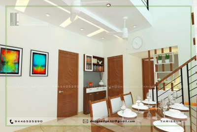 Dining area  #diningarea  #InteriorDesigner  #Architectural&Interior  #interor  #designedgethrissur  #HouseDesigns  #Designs  #freelancerdesigner  #3d