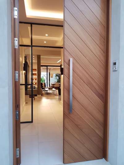 New wooden door design