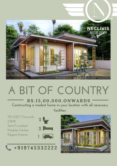 Budget Home For You 
NECLIVIS INFRATECH LLP 
📞 91 9745332222 

 #teamneclivis  #designandbuild  #archdaily  #AltarDesign  #HouseConstruction  #HomeDecor  #kerala_architecture