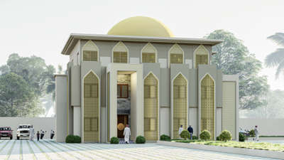 #mosquedesign  #mosqueconstruction  #architecturedesigns  #exterior_Work  #3drending