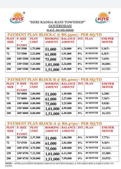 Great Opportunity to buy a plot in Radharani Township.
if any person wants to buy property then you can check here and DM me for more details 9015425985.

 #SHRIRADHARANITOWNSHIP  #KRS GROUP