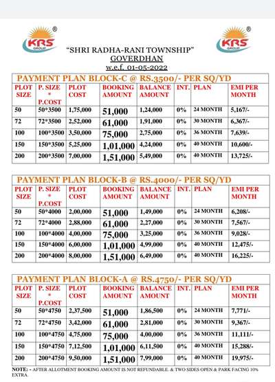 Great Opportunity to buy a plot in Radharani Township.
if any person wants to buy property then you can check here and DM me for more details 9015425985.

 #SHRIRADHARANITOWNSHIP  #KRS GROUP