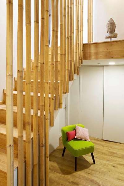 Budget friendly staircase handrail idea save cheyu #handrail  #StaircaseDesigns