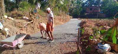 കോൺക്രീറ്റ് റോഡ് work