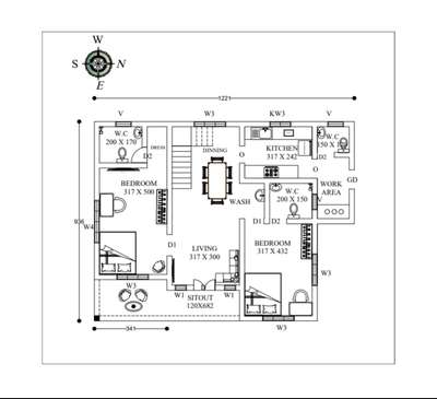 RESIDENTIAL PLAN#FURNITURE PLAN#CONTACT FOR RESIDENTIAL PLAN DESIGNING# WHAT'S UP @9744214747