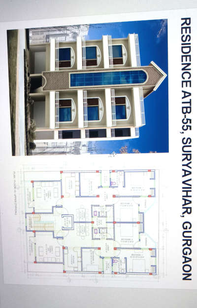Residense at Gurugram 
#architecturedesigns #Residentialproject #FloorPlans