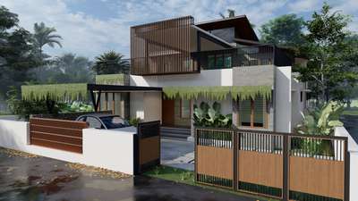 #3D_ELEVATION #budgethomes #3Darchitecture