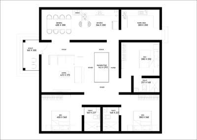 #plan #architecturedesigns #Architectural&Interior #Architect #best_architect #architectureplan #KeralaStyleHouse #keralastyle #keralaplan #keralaplanners #koloapp #kerala_architecture #nadumuttam #traditionaltouch #Freeplan_Nadumuttam_singlefloor