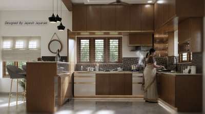 #WoodenKitchen