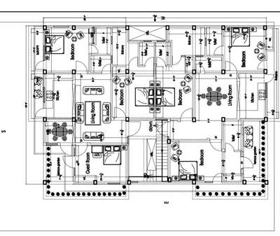 Are you in search of design solutions that surpass boundaries and breathe life into your imagination? Look no further! Designs and Contracts is here to elevate your projects to new heights with our unparalleled expertise in 2D, 3D, and structural design work.
#2DPlans #3BHKPlans #Structural_Drawing