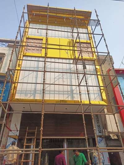 acp sheet structure glazing installation service